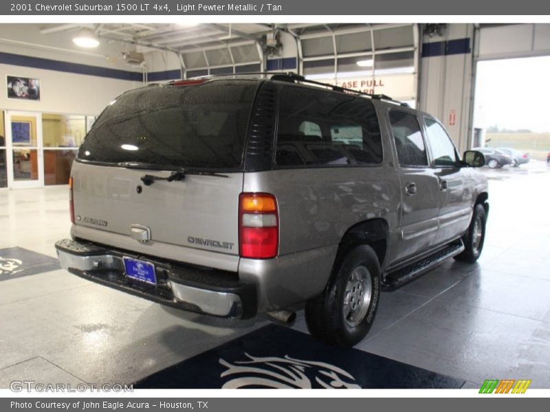 Light Pewter Metallic / Tan 2001 Chevrolet Suburban 1500 LT 4x4