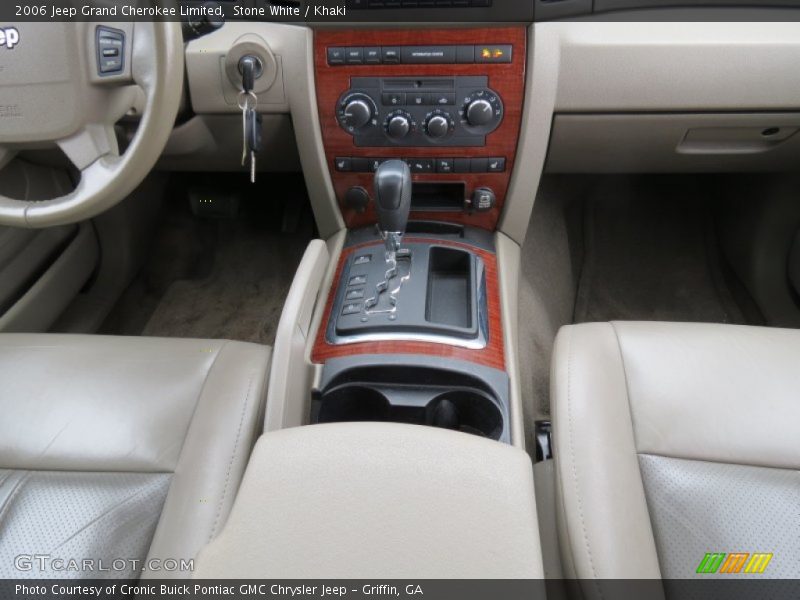 Stone White / Khaki 2006 Jeep Grand Cherokee Limited