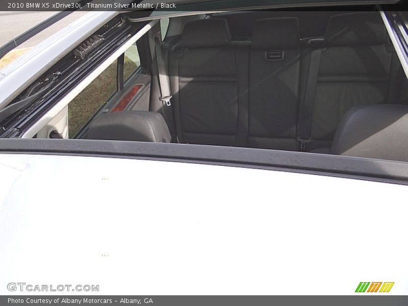 Titanium Silver Metallic / Black 2010 BMW X5 xDrive30i