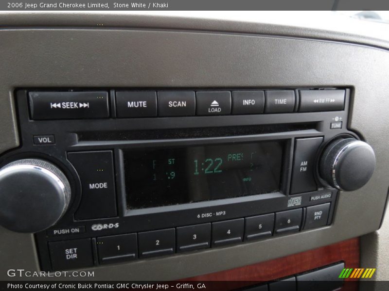 Stone White / Khaki 2006 Jeep Grand Cherokee Limited