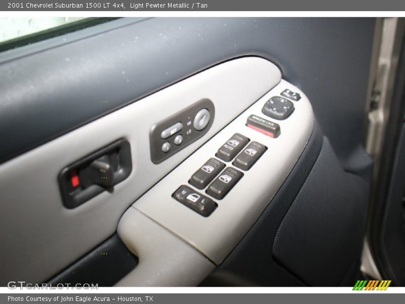 Light Pewter Metallic / Tan 2001 Chevrolet Suburban 1500 LT 4x4