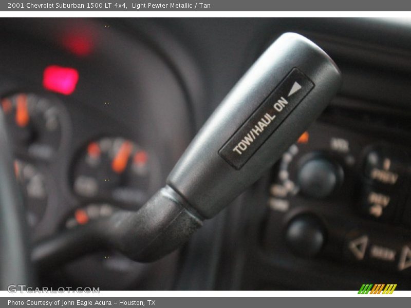 Light Pewter Metallic / Tan 2001 Chevrolet Suburban 1500 LT 4x4