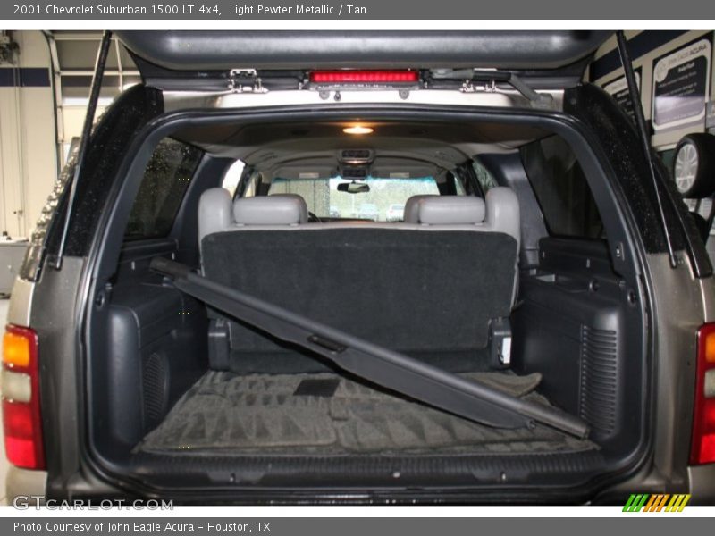 Light Pewter Metallic / Tan 2001 Chevrolet Suburban 1500 LT 4x4