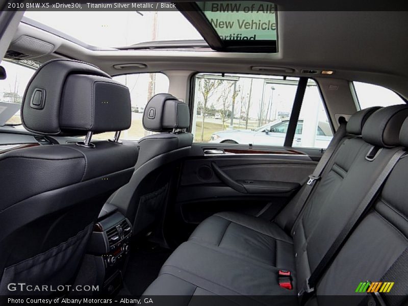 Titanium Silver Metallic / Black 2010 BMW X5 xDrive30i