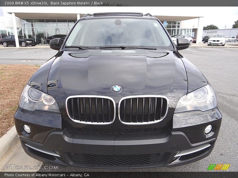 Black Sapphire Metallic / Black 2009 BMW X5 xDrive30i