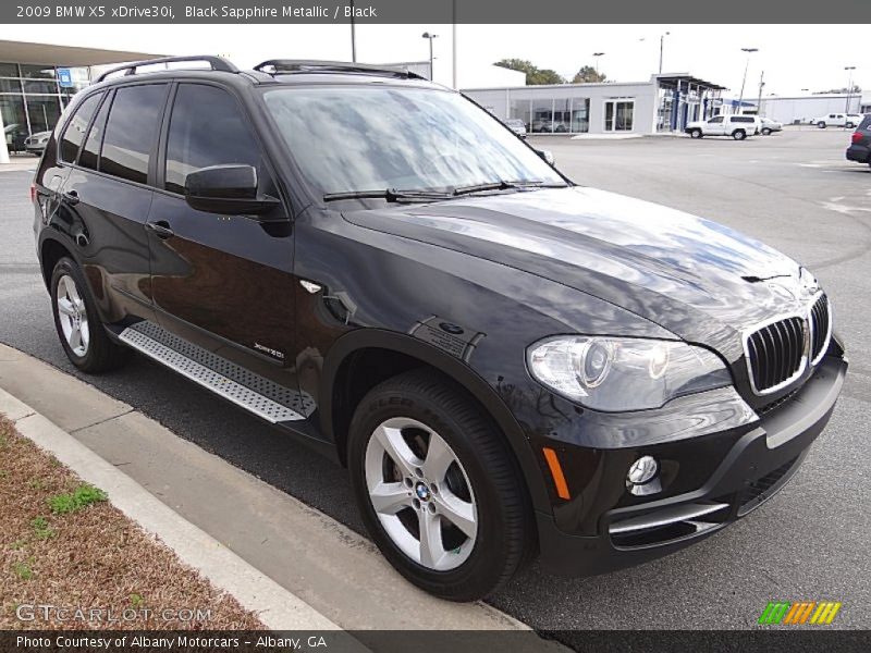 Black Sapphire Metallic / Black 2009 BMW X5 xDrive30i