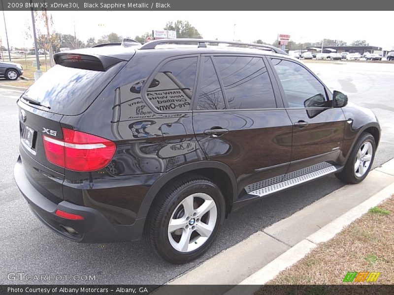Black Sapphire Metallic / Black 2009 BMW X5 xDrive30i