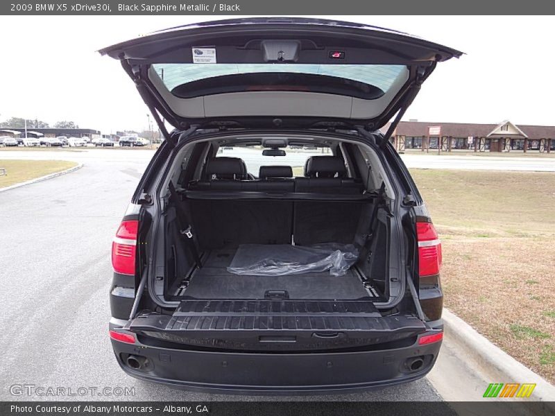 Black Sapphire Metallic / Black 2009 BMW X5 xDrive30i