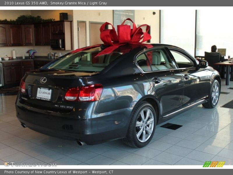 Smokey Granite Mica / Light Gray 2010 Lexus GS 350 AWD