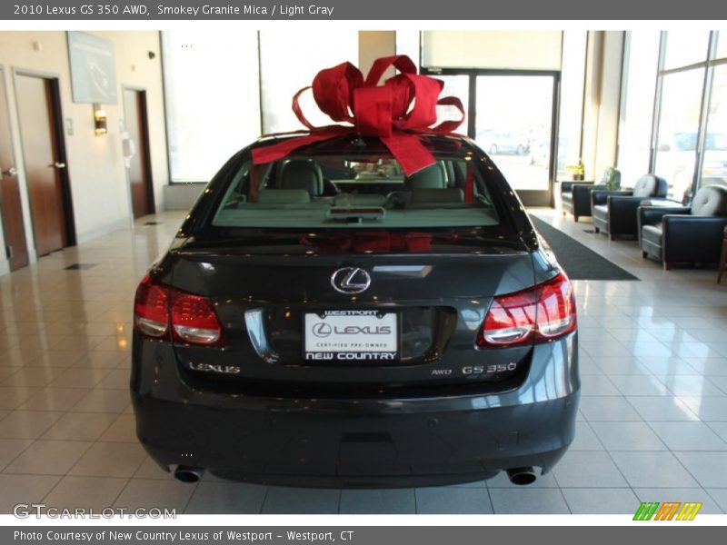 Smokey Granite Mica / Light Gray 2010 Lexus GS 350 AWD