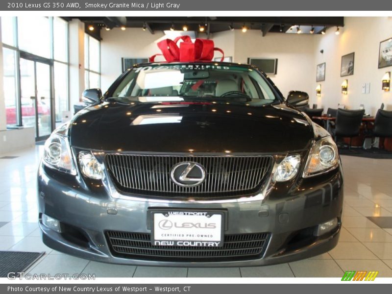 Smokey Granite Mica / Light Gray 2010 Lexus GS 350 AWD