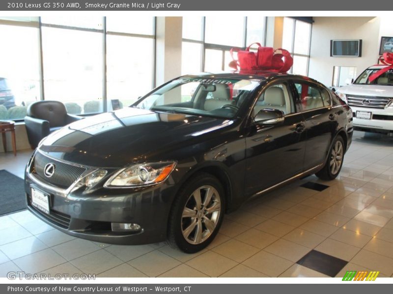 Smokey Granite Mica / Light Gray 2010 Lexus GS 350 AWD