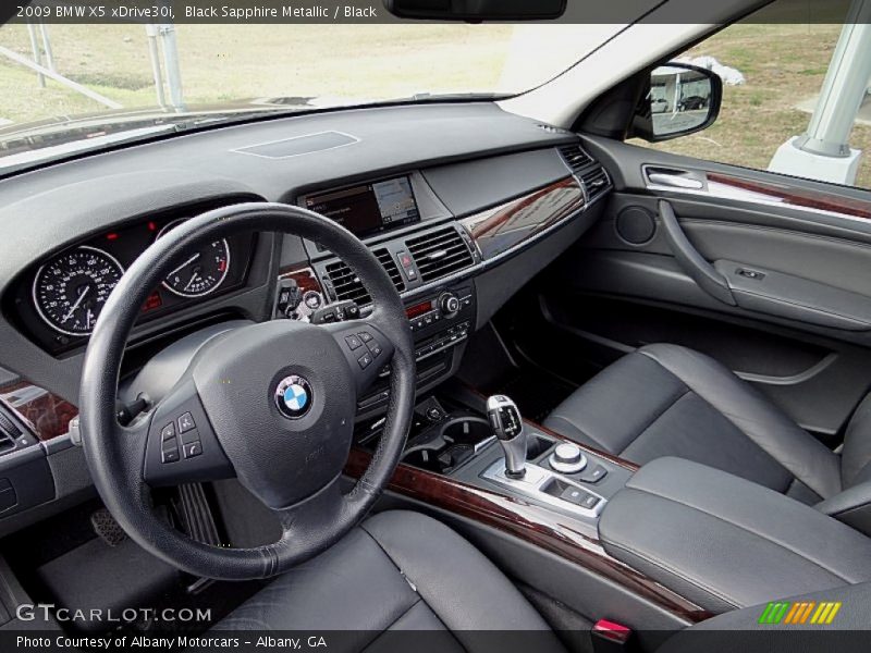 Black Interior - 2009 X5 xDrive30i 