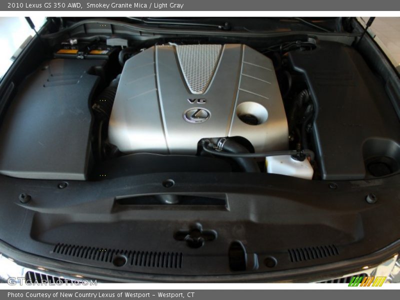 Smokey Granite Mica / Light Gray 2010 Lexus GS 350 AWD