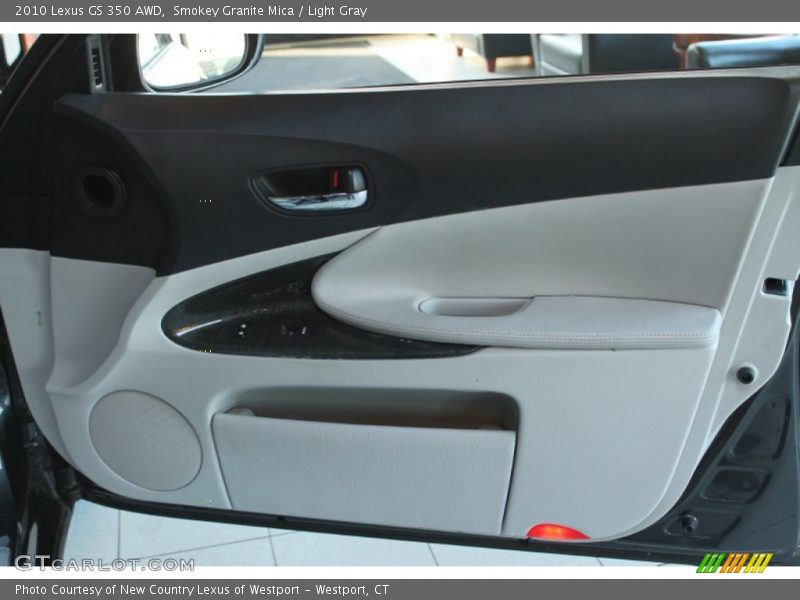 Smokey Granite Mica / Light Gray 2010 Lexus GS 350 AWD