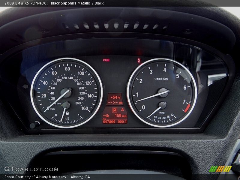  2009 X5 xDrive30i xDrive30i Gauges