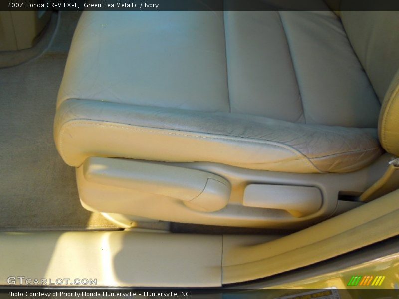 Green Tea Metallic / Ivory 2007 Honda CR-V EX-L