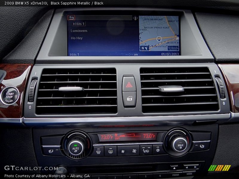 Black Sapphire Metallic / Black 2009 BMW X5 xDrive30i
