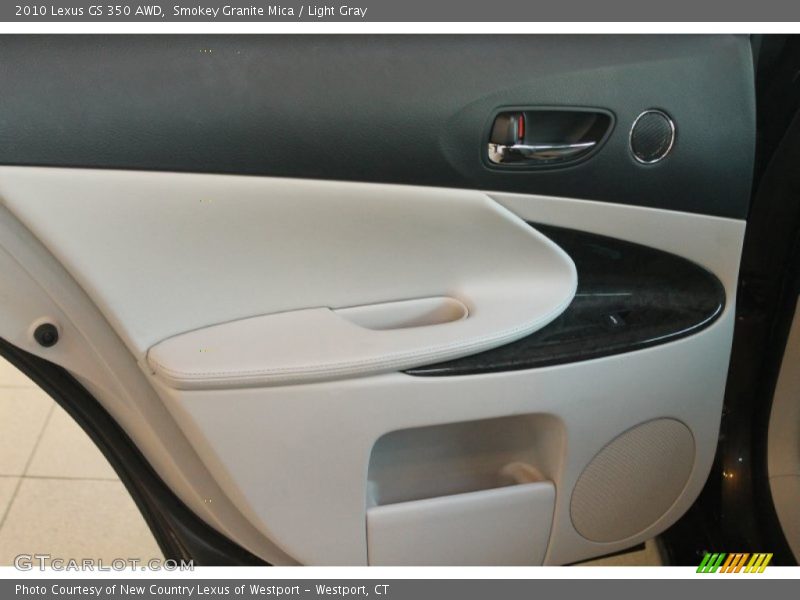 Smokey Granite Mica / Light Gray 2010 Lexus GS 350 AWD