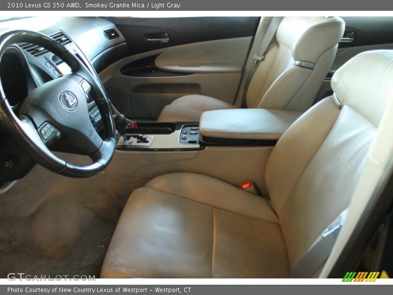  2010 GS 350 AWD Light Gray Interior