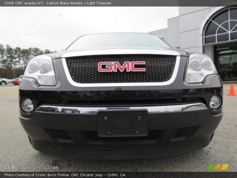 Carbon Black Metallic / Light Titanium 2008 GMC Acadia SLT