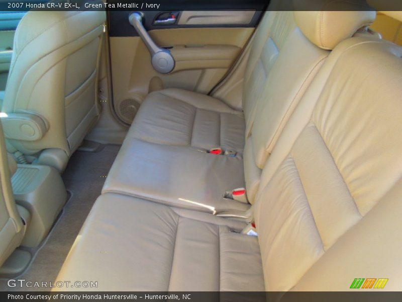 Green Tea Metallic / Ivory 2007 Honda CR-V EX-L