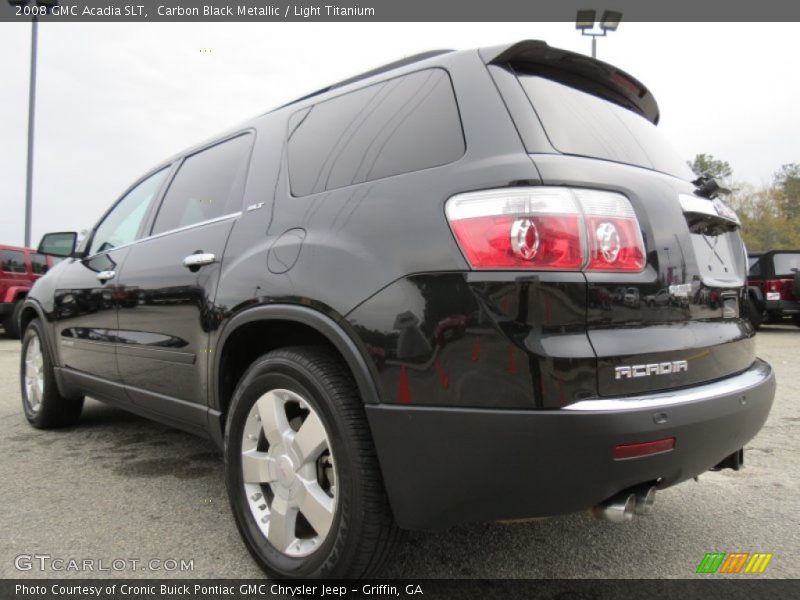 Carbon Black Metallic / Light Titanium 2008 GMC Acadia SLT