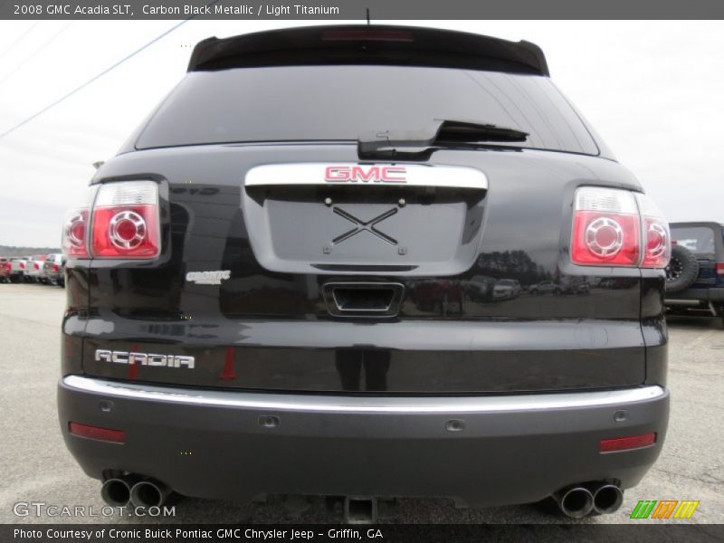 Carbon Black Metallic / Light Titanium 2008 GMC Acadia SLT