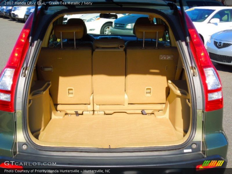 Green Tea Metallic / Ivory 2007 Honda CR-V EX-L