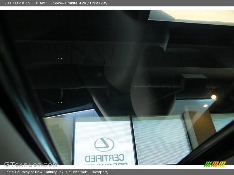 Smokey Granite Mica / Light Gray 2010 Lexus GS 350 AWD