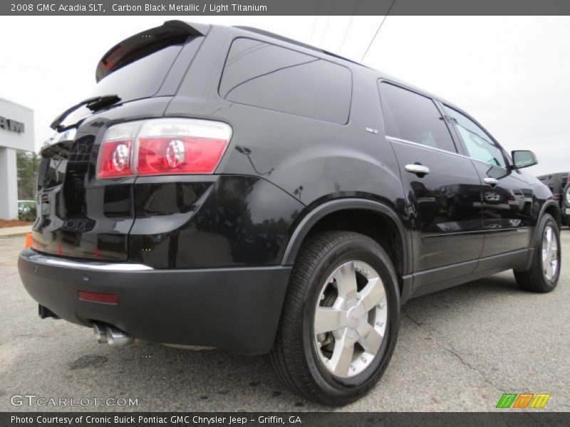 Carbon Black Metallic / Light Titanium 2008 GMC Acadia SLT