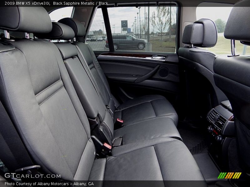 Black Sapphire Metallic / Black 2009 BMW X5 xDrive30i