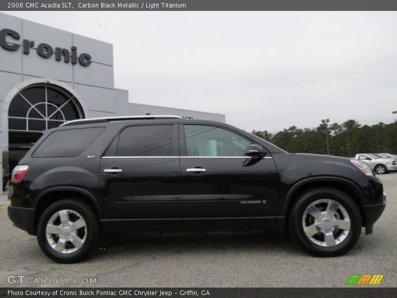 Carbon Black Metallic / Light Titanium 2008 GMC Acadia SLT