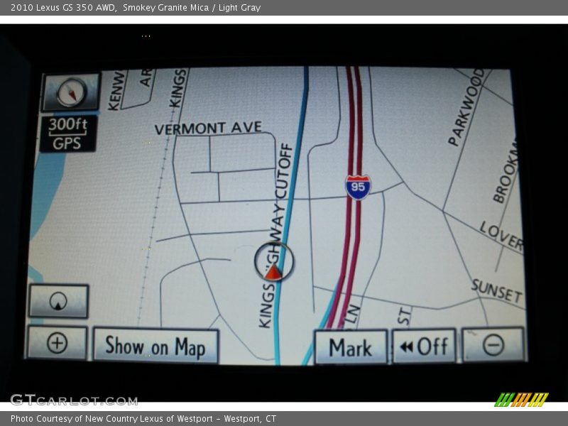 Smokey Granite Mica / Light Gray 2010 Lexus GS 350 AWD