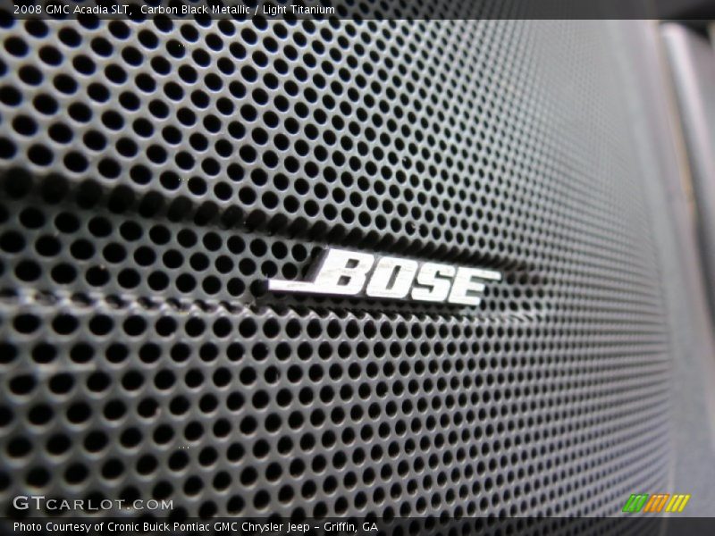 Carbon Black Metallic / Light Titanium 2008 GMC Acadia SLT