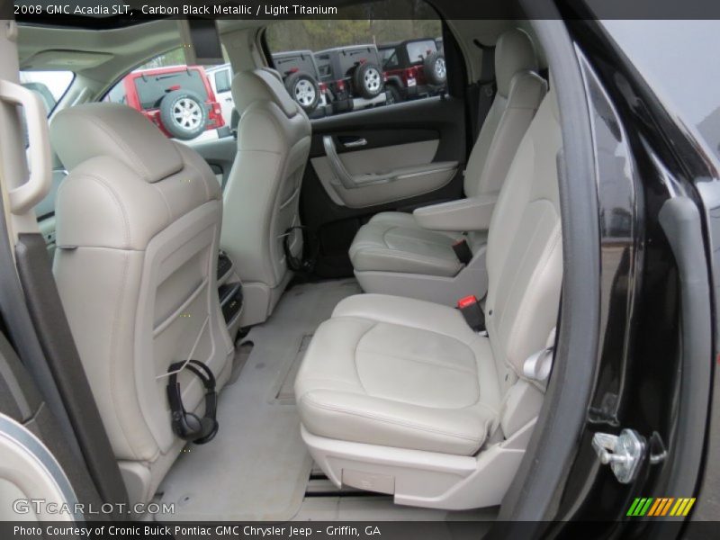 Carbon Black Metallic / Light Titanium 2008 GMC Acadia SLT