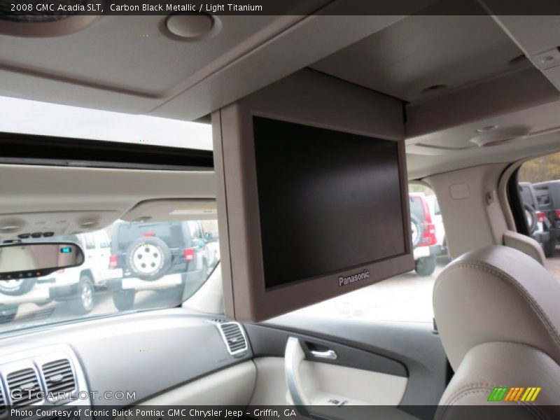 Carbon Black Metallic / Light Titanium 2008 GMC Acadia SLT