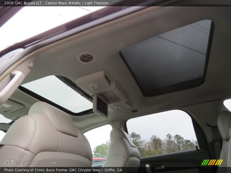 Carbon Black Metallic / Light Titanium 2008 GMC Acadia SLT