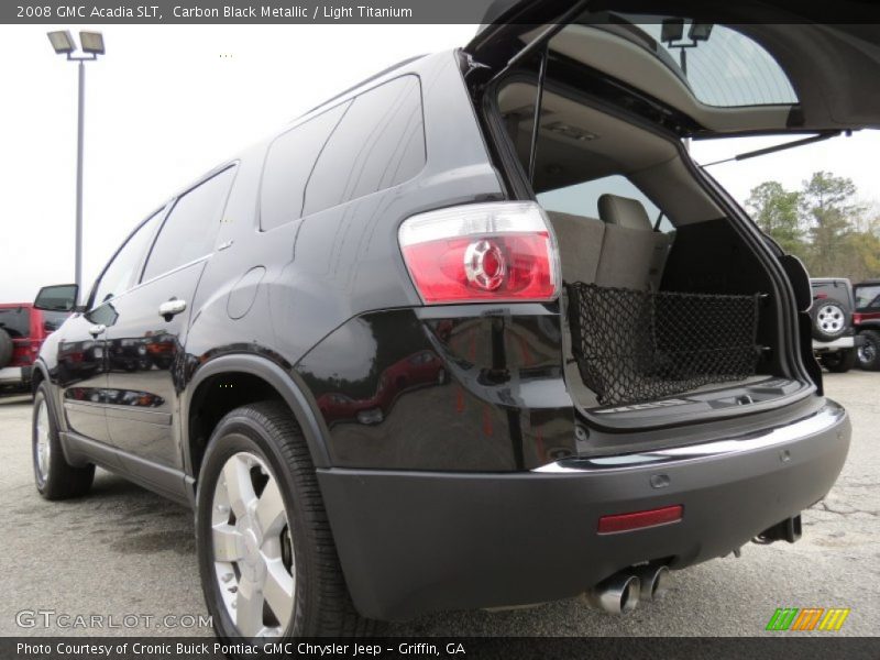 Carbon Black Metallic / Light Titanium 2008 GMC Acadia SLT