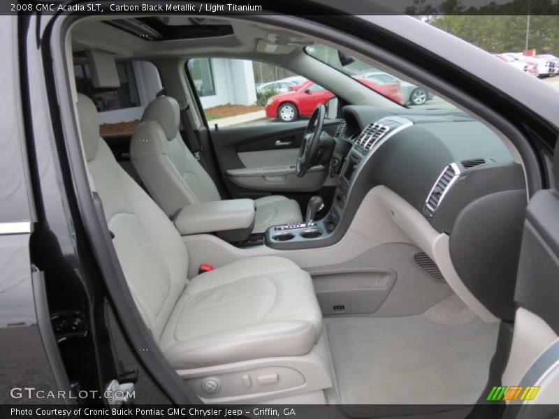 Carbon Black Metallic / Light Titanium 2008 GMC Acadia SLT