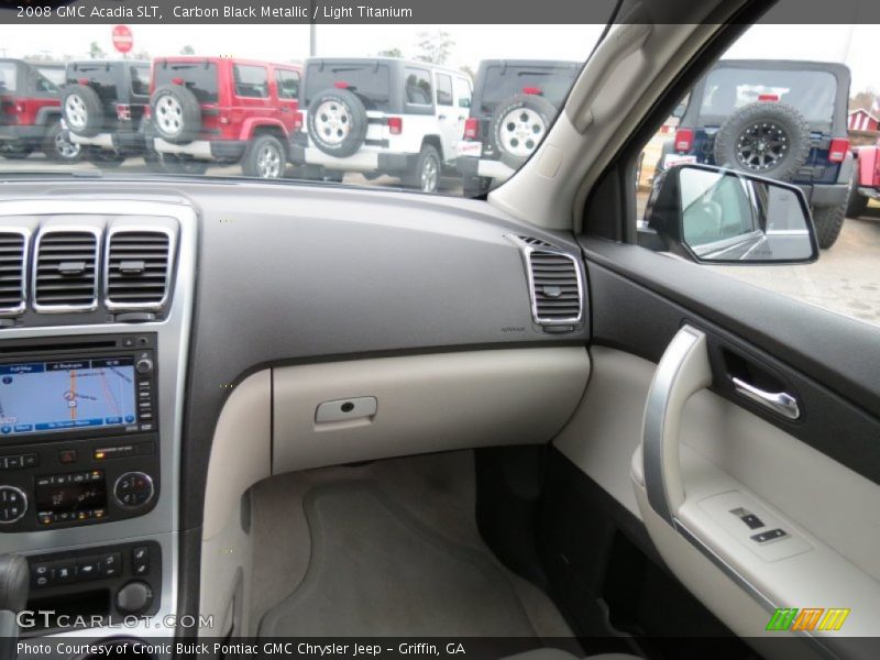 Carbon Black Metallic / Light Titanium 2008 GMC Acadia SLT
