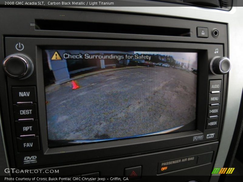Carbon Black Metallic / Light Titanium 2008 GMC Acadia SLT