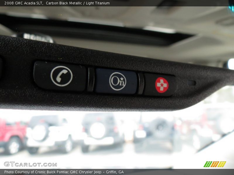 Carbon Black Metallic / Light Titanium 2008 GMC Acadia SLT
