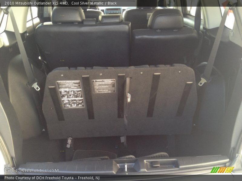 Cool Silver Metallic / Black 2010 Mitsubishi Outlander XLS 4WD
