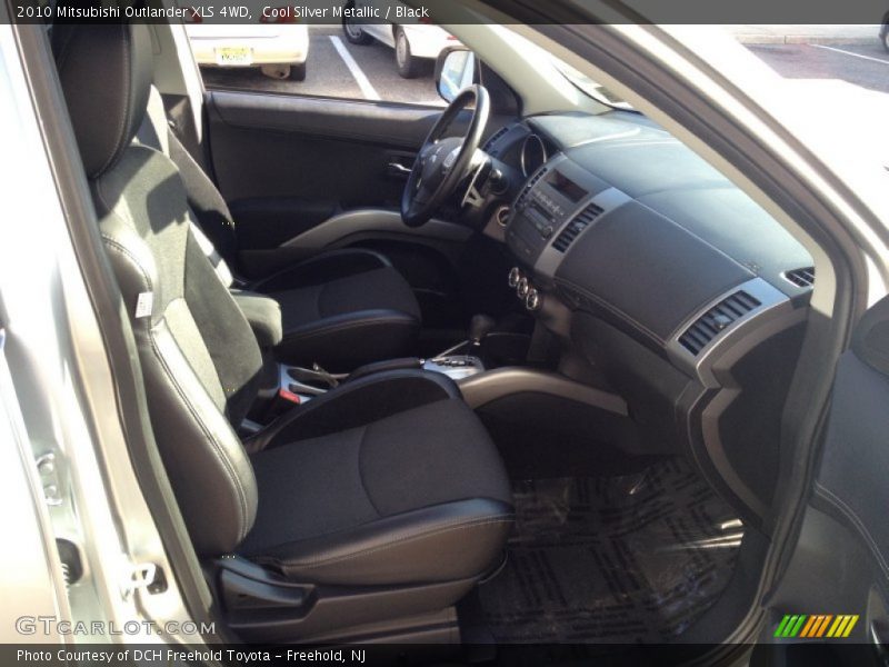 Cool Silver Metallic / Black 2010 Mitsubishi Outlander XLS 4WD