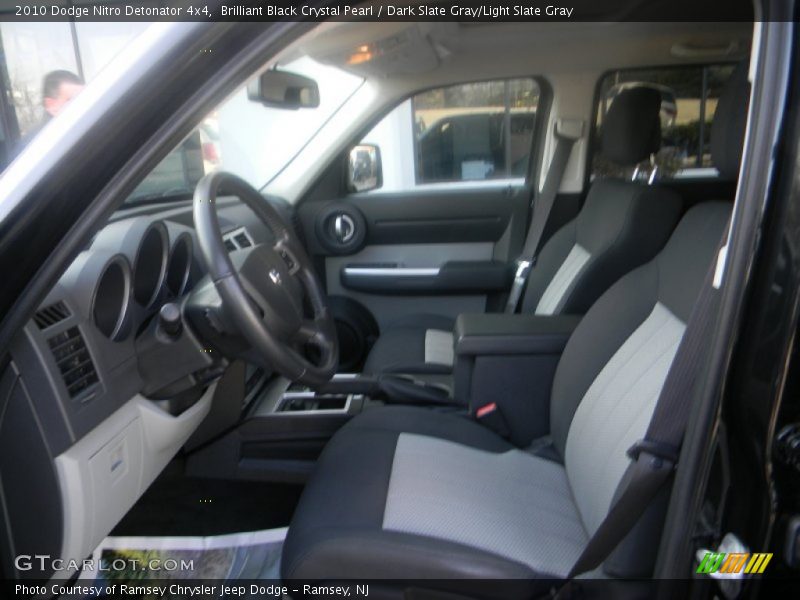 Brilliant Black Crystal Pearl / Dark Slate Gray/Light Slate Gray 2010 Dodge Nitro Detonator 4x4