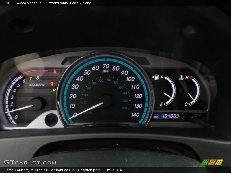 Blizzard White Pearl / Ivory 2010 Toyota Venza I4