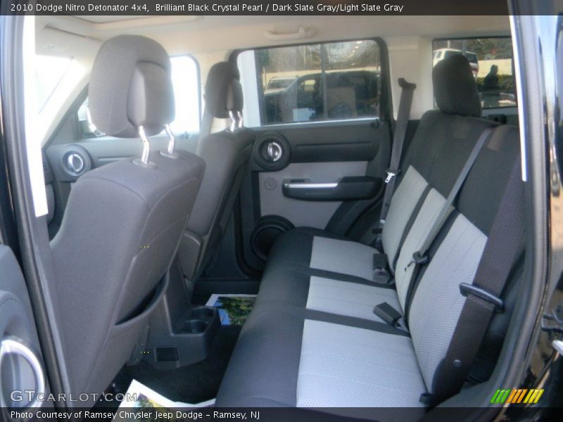 Brilliant Black Crystal Pearl / Dark Slate Gray/Light Slate Gray 2010 Dodge Nitro Detonator 4x4
