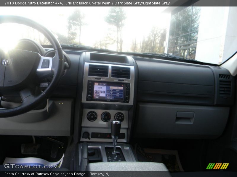 Brilliant Black Crystal Pearl / Dark Slate Gray/Light Slate Gray 2010 Dodge Nitro Detonator 4x4