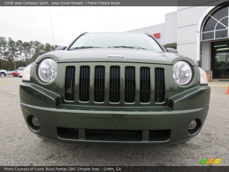Jeep Green Metallic / Pastel Pebble Beige 2008 Jeep Compass Sport